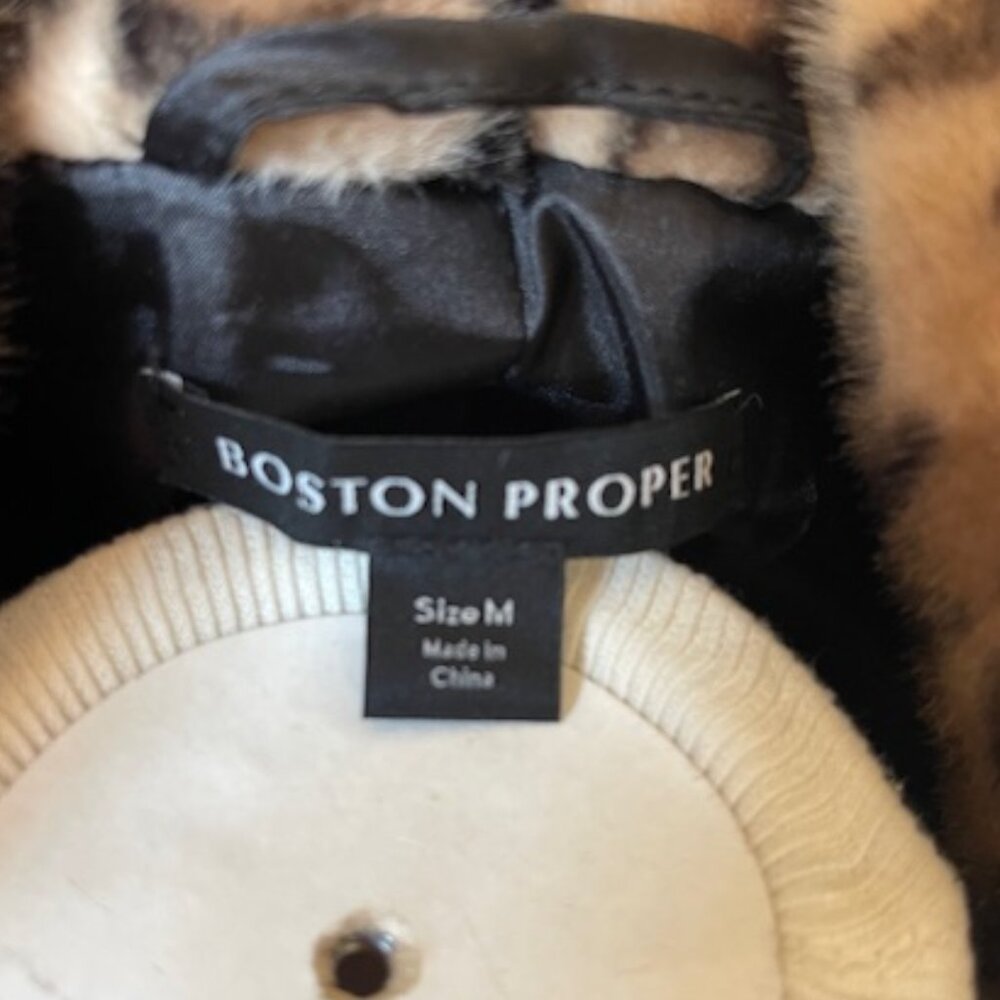 Leopard Jacket Boston Proper - Picture 4 of 4